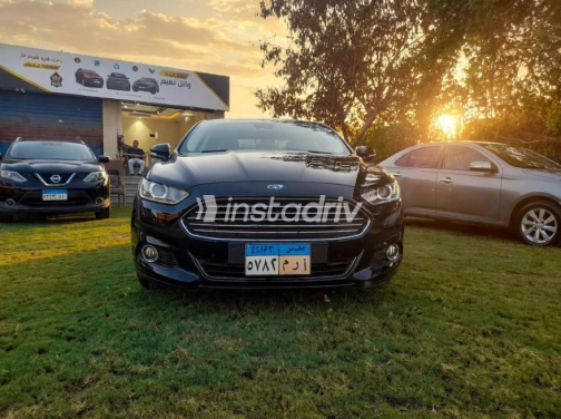 Ford Fusion 2019 Black Automatic Used for Sale in Nasr city - 1