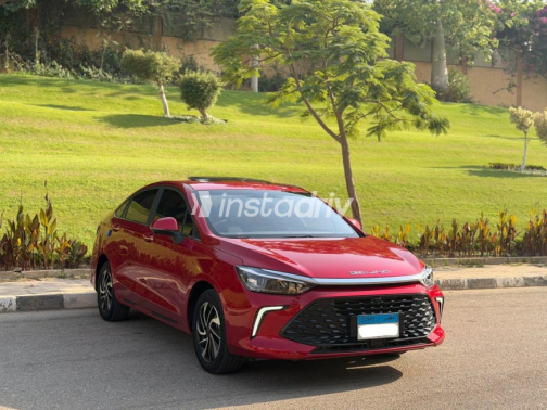 Baic U5 plus 2025 Dark Red Automatic Used for Sale in Nasr city - 9