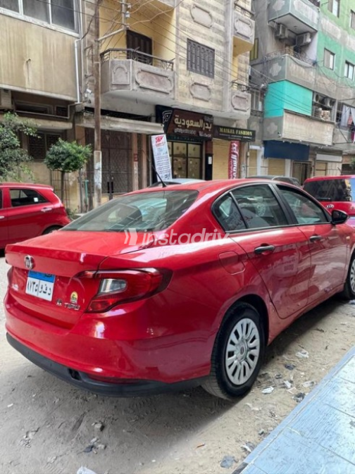 فيات تيبو 2019 أحمر أوتوماتيك مستعملة للبيع في المنصورة - 5