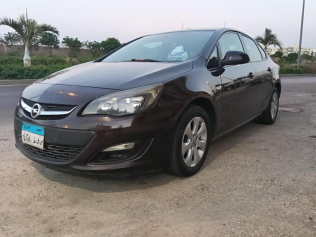 Opel Astra 2015 Brown Automatic Used for Sale in Cairo
