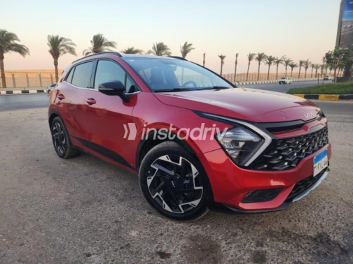 Kia Sportage 2024 Burgundy Automatic Used for Sale in El Haram - 2