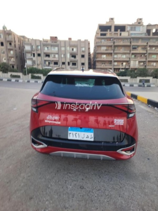 Kia Sportage 2024 Burgundy Automatic Used for Sale in El Haram - 6