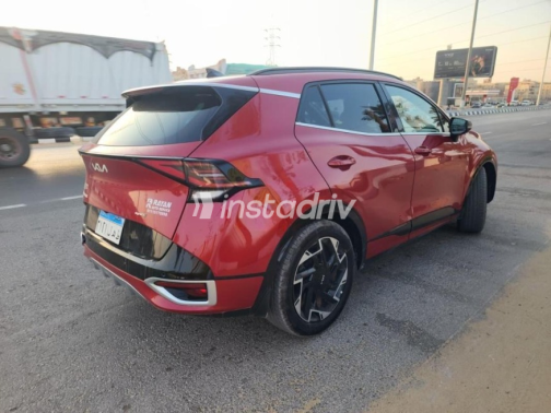 Kia Sportage 2024 Burgundy Automatic Used for Sale in El Haram - 7