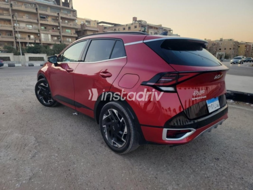 Kia Sportage 2024 Burgundy Automatic Used for Sale in El Haram - 8