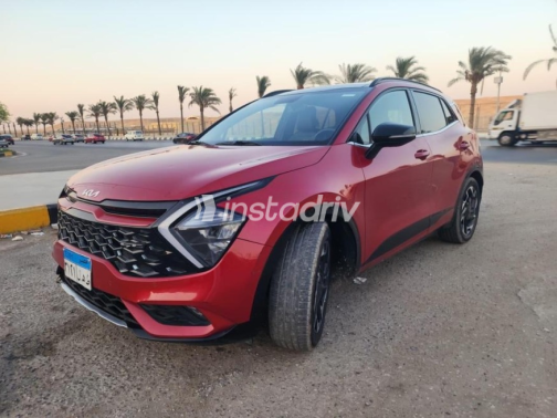 Kia Sportage 2024 Burgundy Automatic Used for Sale in El Haram - 9