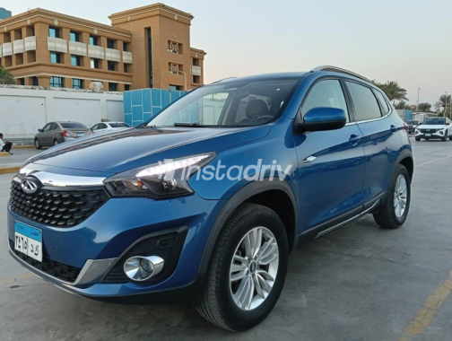 شيرى تيجو 7 2024 أزرق غامق أوتوماتيك مستعملة للبيع في مدينة الشيخ زايد - 5