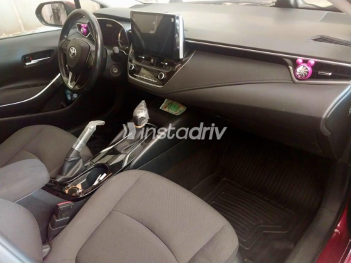 Toyota Corolla 2019 Dark Red Automatic Used for Sale in Mansoura - 7