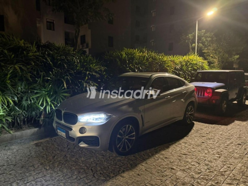 BMW X6 M 2018 Silver Automatic Used for Sale in Nasr city - 1