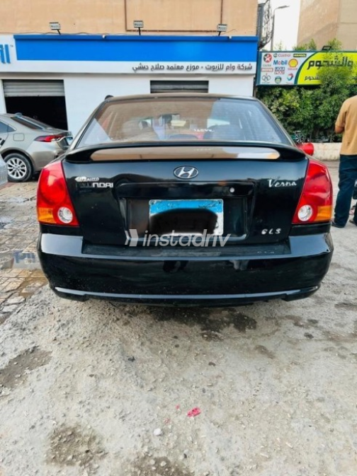 Hyundai Verna 2010 Black Automatic Used for Sale in Nasr city - 4
