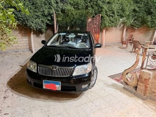 Toyota Corolla 2007 Black Automatic Used for Sale in Asyut - 3