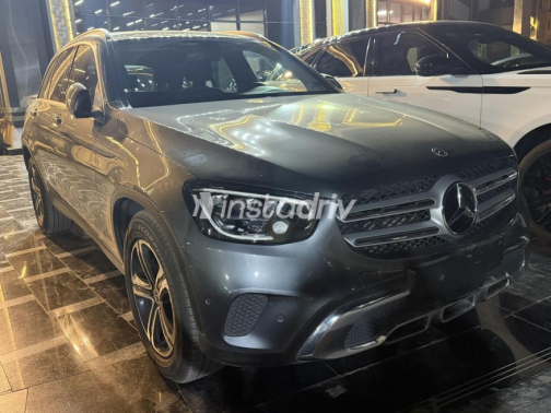 Mercedes GLC 200 2022 Gray Automatic Used for Sale in Cairo - 5