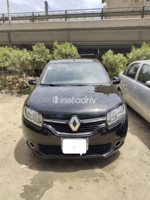 Renault Logan 2017 Black Automatic Used for Sale in Cairo - 1