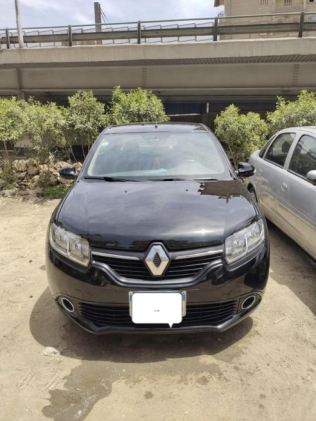 Renault Logan 2017 Black Automatic Used for Sale in Cairo