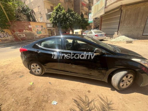 Hyundai Elantra MD 2012 Black Automatic Used for Sale in Cairo - 3