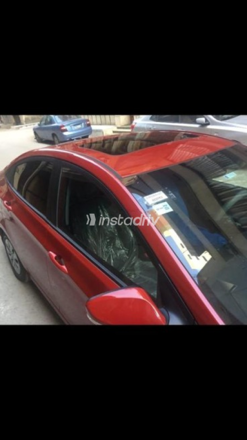 Hyundai Accent RB 2025 Red Automatic Used for Sale in Mansoura - 2