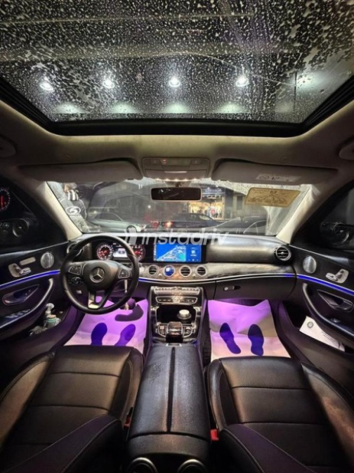 Mercedes E 180 2017 Gray Automatic Used for Sale in Sheikh Zayed City - 5