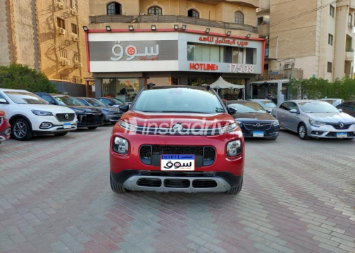 سيتروين C3 اير كروس 2021 أحمر أوتوماتيك مستعملة للبيع في المعادى - 1