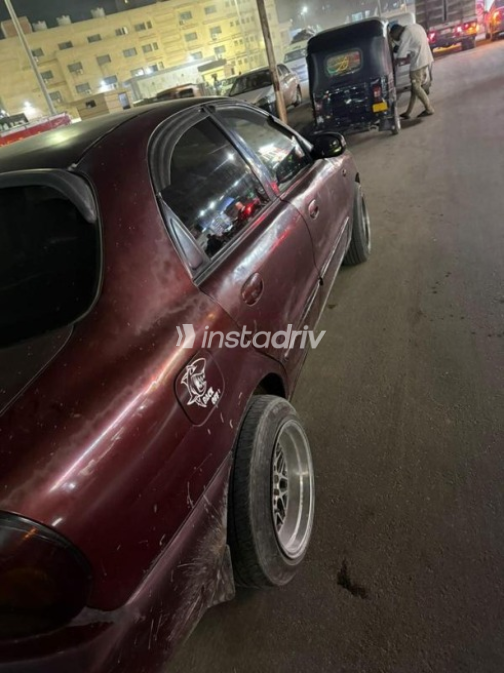 Chevrolet Lanos 2014 Dark Red Manual Used for Sale in Greater Cairo ( Cairo + Giza) - 7