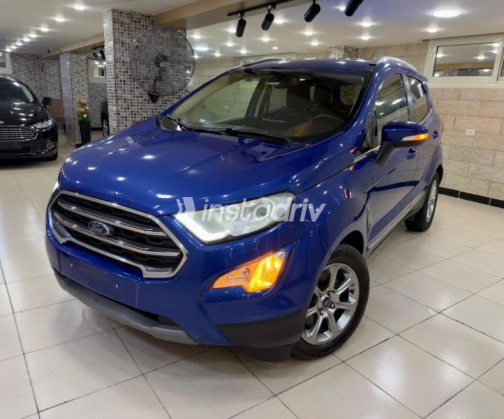 Ford Escort 2018 Blue Automatic Used for Sale in Obour City - 1