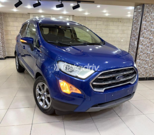 Ford Escort 2018 Blue Automatic Used for Sale in Obour City - 2