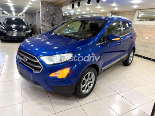 Ford Escort 2018 Blue Automatic Used for Sale in Obour City - 4