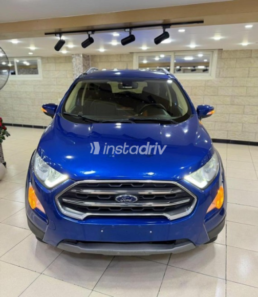 Ford Escort 2018 Blue Automatic Used for Sale in Obour City - 7