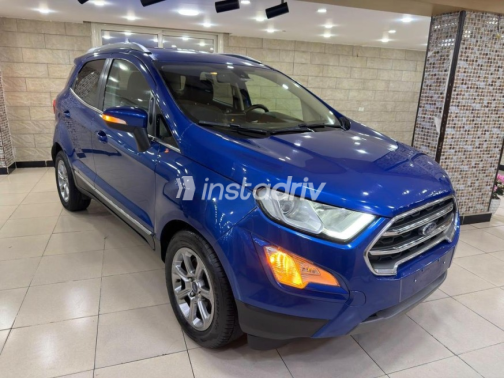 Ford Escort 2018 Blue Automatic Used for Sale in Obour City - 8