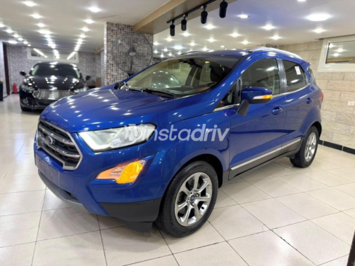 Ford Escort 2018 Blue Automatic Used for Sale in Obour City - 10