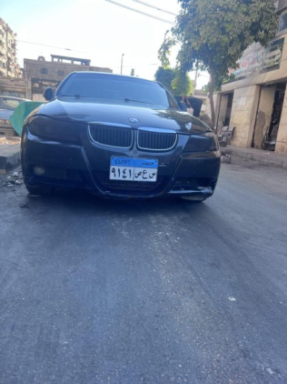 بي ام دبليو 320 2006 أسود أوتوماتيك مستعملة للبيع في برج العرب