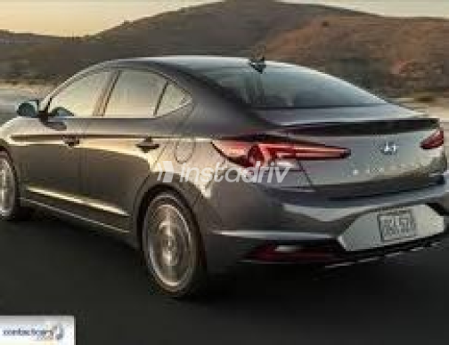 هيونداي إلنترا اتش دى 2020 أسود أوتوماتيك مستعملة للبيع في الإسكندرية - 1