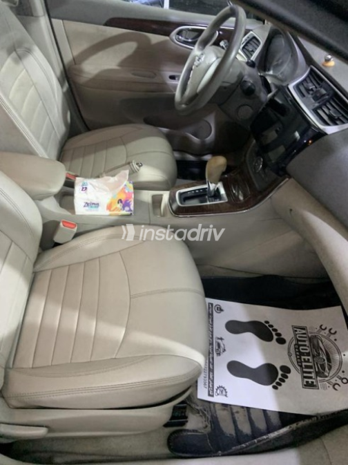 Nissan Sentra 2018 Eggplant Automatic Used for Sale in Nasr city - 6