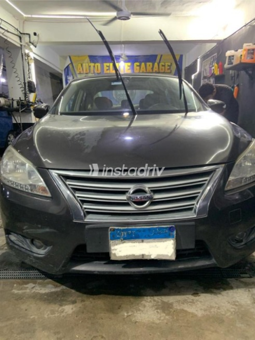 Nissan Sentra 2018 Eggplant Automatic Used for Sale in Nasr city - 10