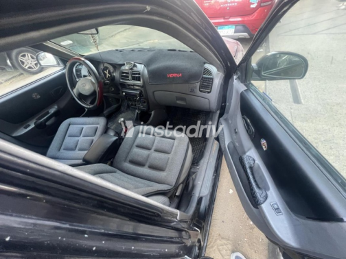 Hyundai Verna 2008 Black Manual Used for Sale in Ismailia - 2