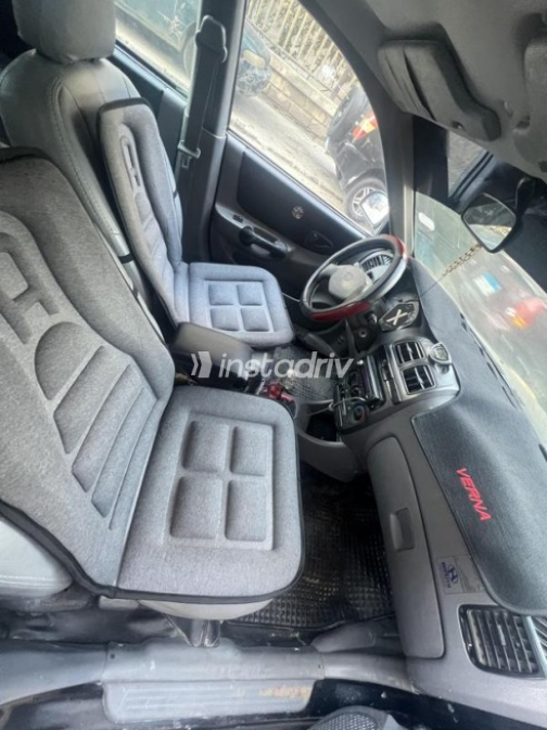 Hyundai Verna 2008 Black Manual Used for Sale in Ismailia - 5