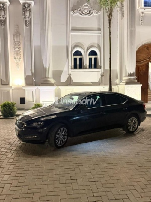 Skoda Superb 2023 Black Automatic Used for Sale in Alexandria - 2