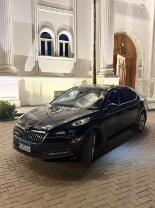 Skoda Superb 2023 Black Automatic Used for Sale in Alexandria
