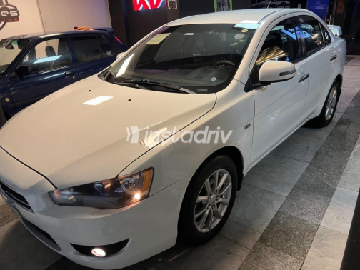 Mitsubishi Lancer 2015 White Automatic Used for Sale in Nasr city - 1