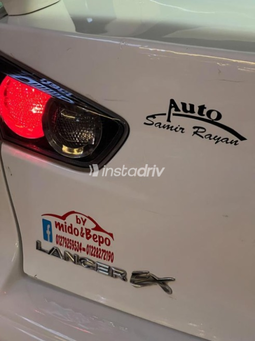 Mitsubishi Lancer 2015 White Automatic Used for Sale in Nasr city - 6