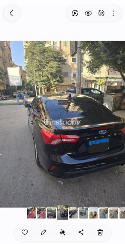 فورد فوكس 2022 أسود أوتوماتيك مستعملة للبيع في الفيوم - 3