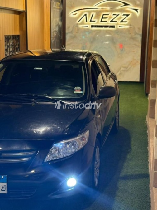 Toyota Corolla 2008 Black Automatic Used for Sale in Nasr city - 4