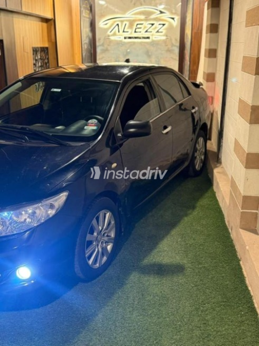 Toyota Corolla 2008 Black Automatic Used for Sale in Nasr city - 5