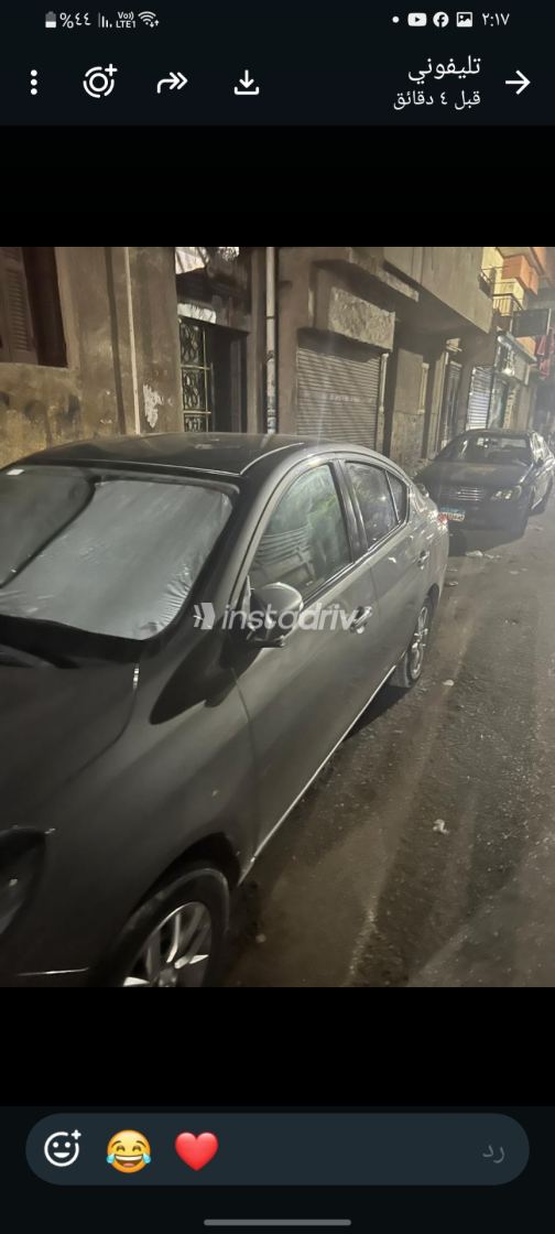 Nissan Sunny 2024 Gray Automatic Used for Sale in Greater Cairo ( Cairo + Giza) - 3