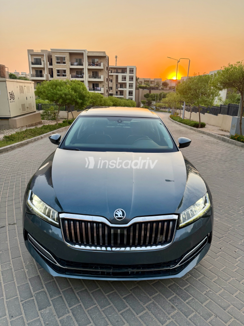 Skoda Superb 2022 Gray Automatic Used for Sale in Greater Cairo ( Cairo + Giza) - 1