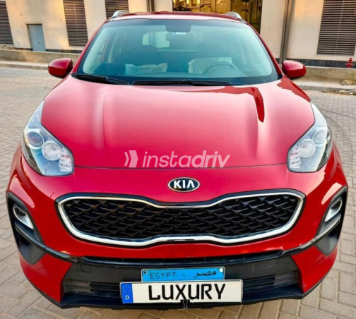 Kia Sportage 2021 Red Automatic Used for Sale in Cairo - 1