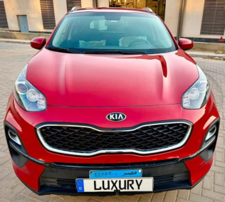 Kia Sportage 2021 Red Automatic Used for Sale in Cairo