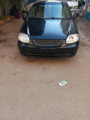 Hyundai Verna 2006 Black Manual Used for Sale in Obour City