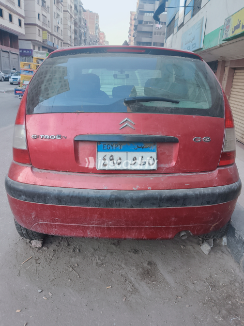 سيتروين C3 2005 أحمر يدوي مستعملة للبيع في القاهرة الكبرى ( القاهرة - الجيزة) - 4