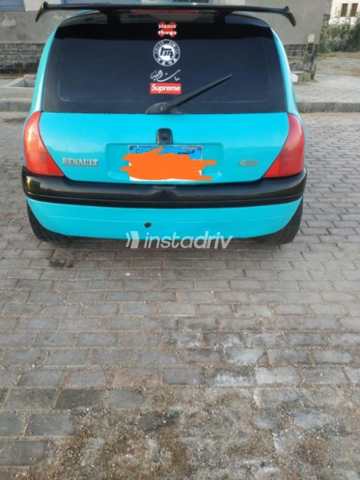 Renault Clio 2000 Turquoise Manual Used for Sale in Suez  - 9