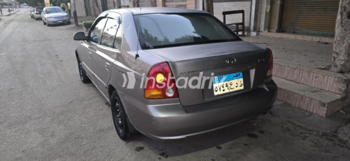 Hyundai Verna 2009 Gray Manual Used for Sale in Damietta - 2