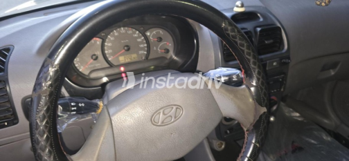 Hyundai Verna 2009 Gray Manual Used for Sale in Damietta - 9